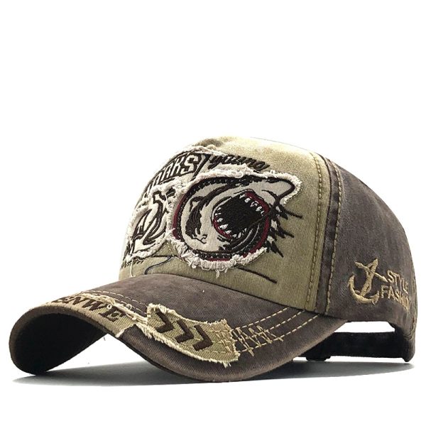 Men's Shark Embroidered Baseball Cap - Denwy Supply Chain - Image 4