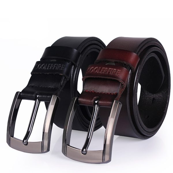 Classic Business Leather Belt - Denwy Supply Chain - Image 3