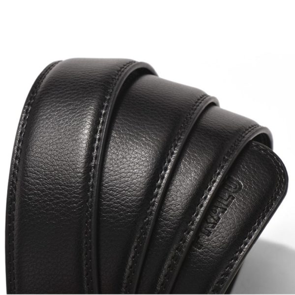 Men's Automatic Buckle Leather Belt - Denwy Supply Chain - Image 5