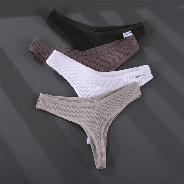 Women's Solid Color Summer G-Strings Set - Denway Supply Chain - Image 3