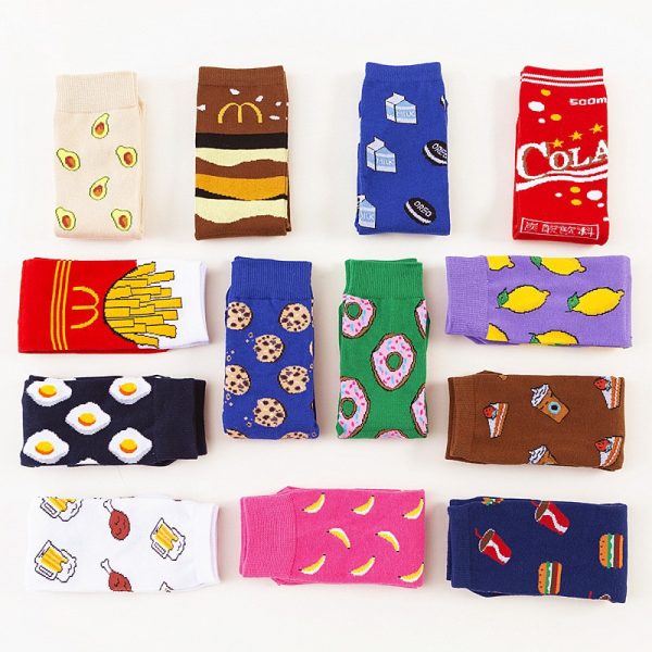 Fruits Printed Socks for Girls - Denwy Supply Chain - Image 3