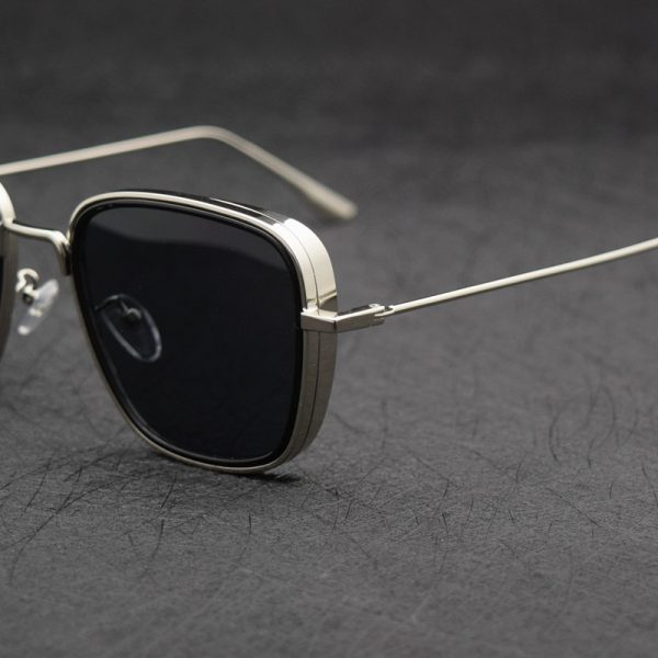 Men's Vintage Metal Frame Sunglasses - Denwy Supply Chain - Image 5