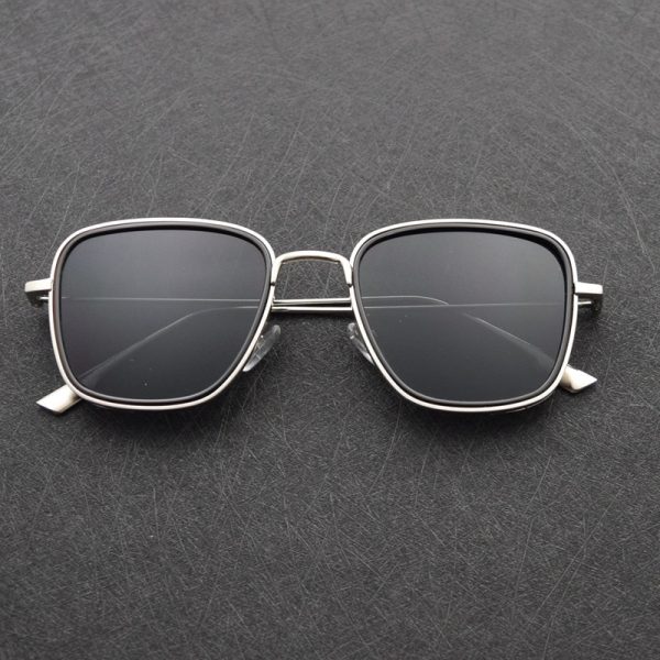 Men's Vintage Metal Frame Sunglasses - Denwy Supply Chain - Image 4